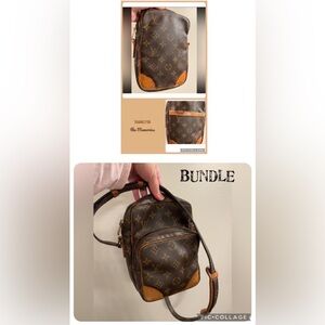 Louis Vuitton Amazon monogram crossbody bag 👍🎉☝️Bundle🔥❤️